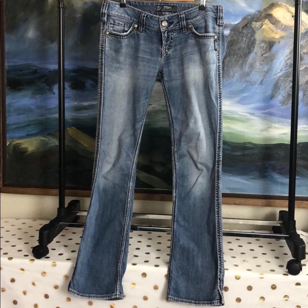 Silver McKenzie light wash jeans size w29/l32